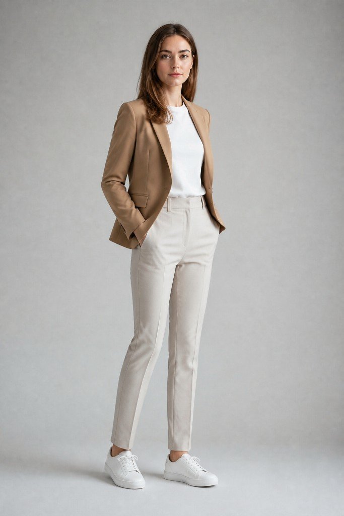 A 45-degree angled worn shot, chosen for an angle that reads the silhouette clearly